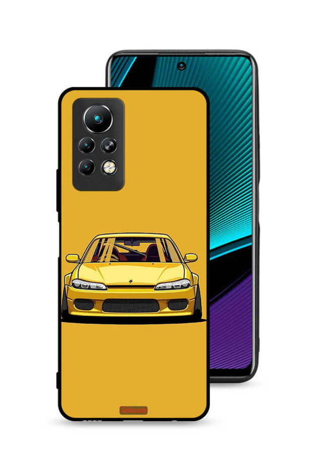 غطاء حماية لهاتف Infinix Note 11 Pro بتصميم سيارة