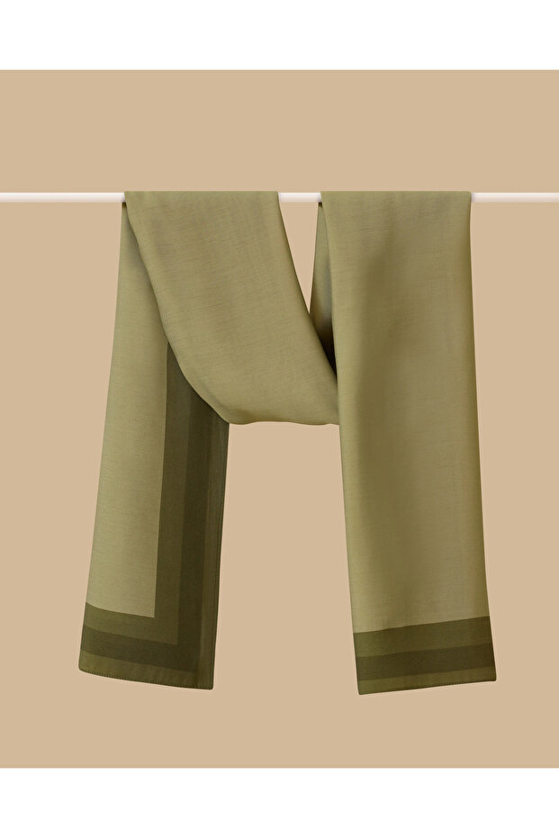 Şerit Desenli Şal - 3