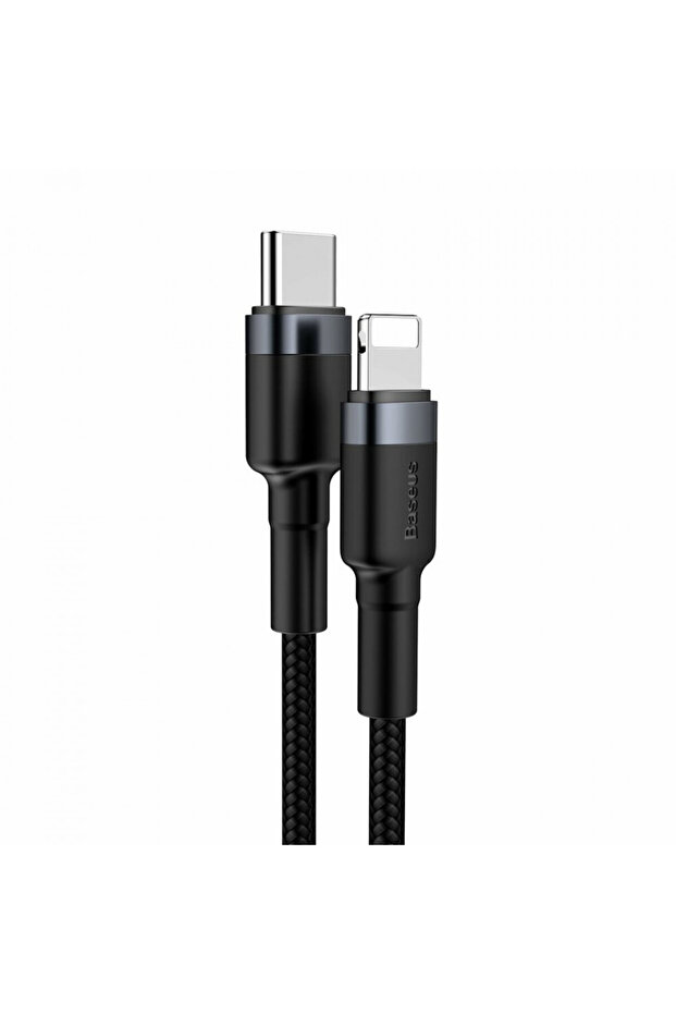 Type-C to Lightning data cable, PD 18W, 1m, Baseus Cables - Black Gray - 5