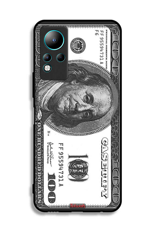 Infinix Note 11 Protective Case Cover Dollar Pattern - 2