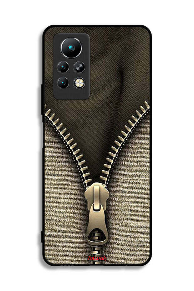 Infinix Note 11 Pro Protective Case Cover Zip Pattern - 2