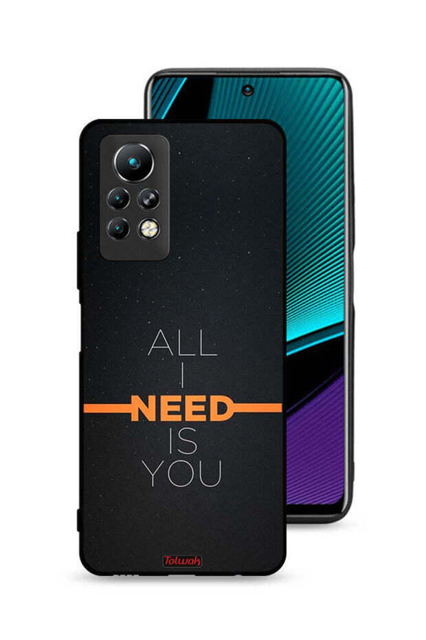 غطاء حماية لجهاز Infinix Note 11 Pro كل ما أحتاجه هو أنت