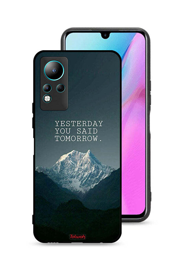 غطاء حماية لهاتف Infinix Note 11 - أمس قلت غدًا