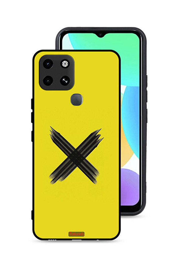 غطاء حماية لهاتف Infinix Smart 6 بنمط X
