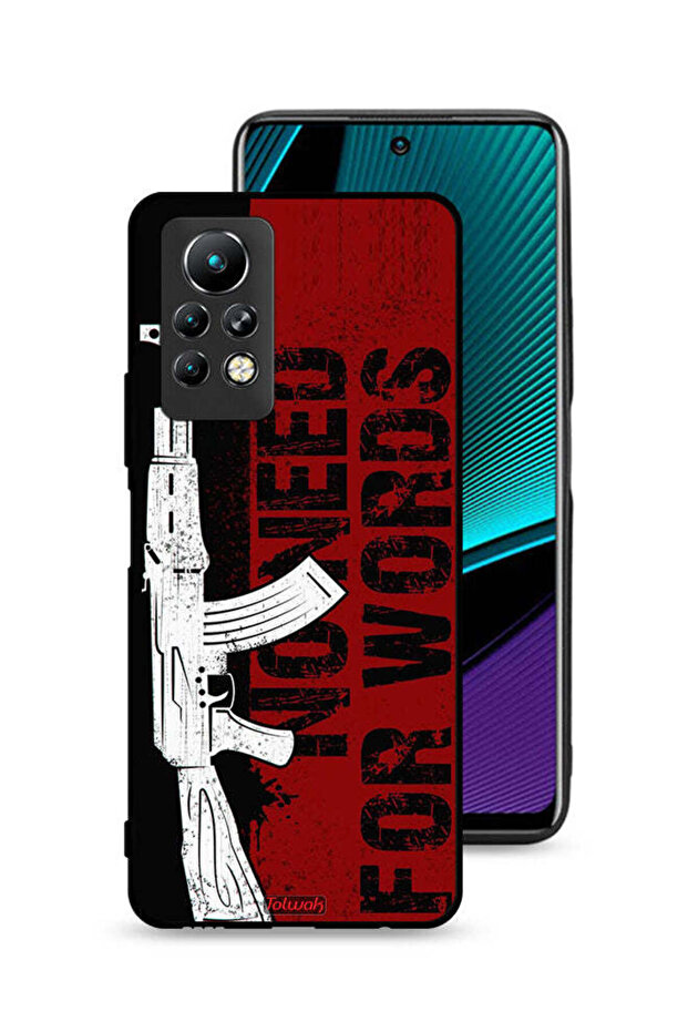 غطاء حماية لهاتف Infinix Note 11 Pro لا داعي للكلمات