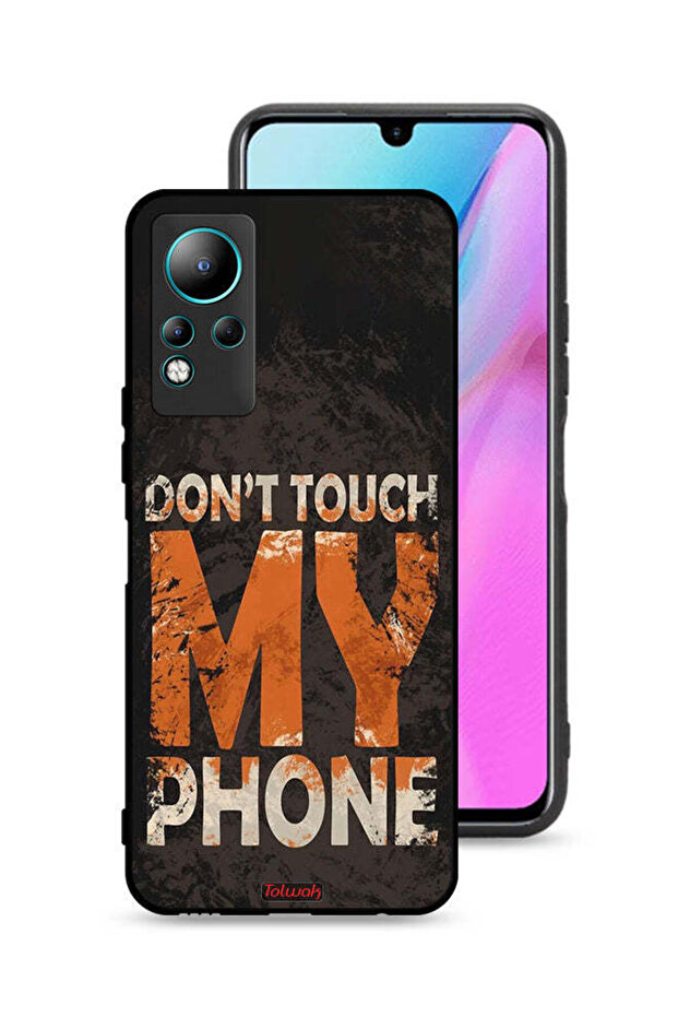 Infinix Note 11 Protective Case Cover Do Not Touch My Phone