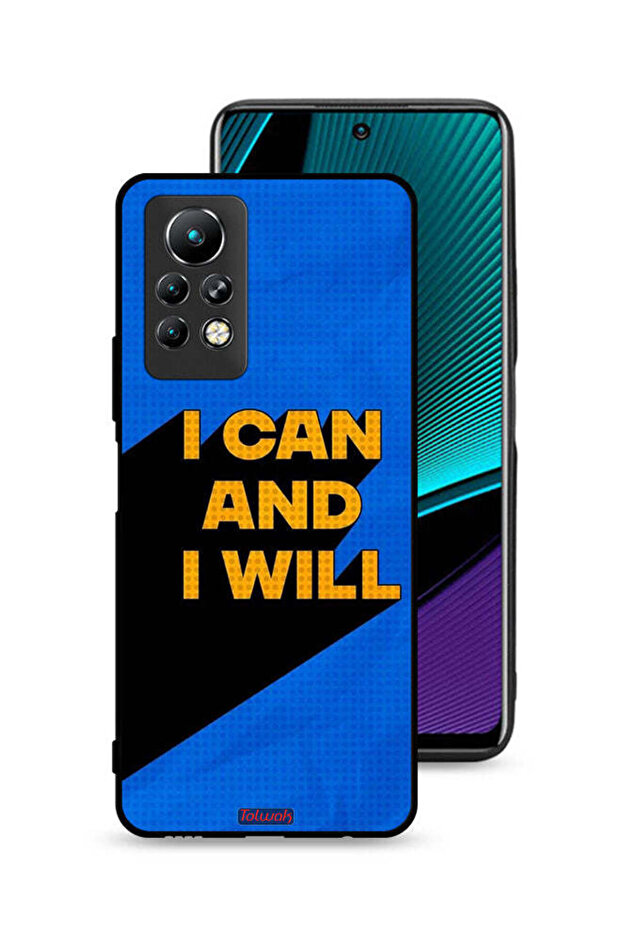 غطاء حماية لهاتف Infinix Note 11 Pro - أنا أستطيع وسأفعل
