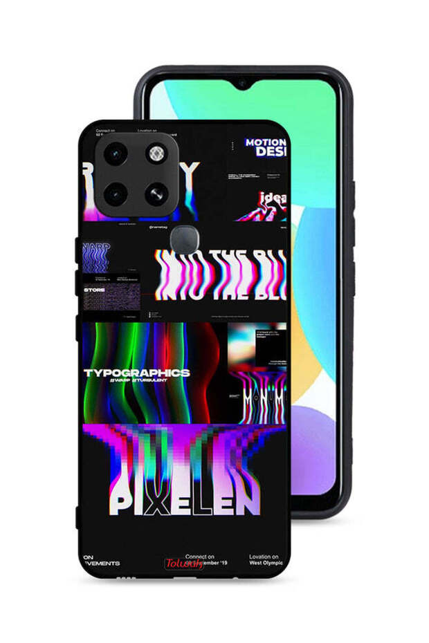 غطاء حماية لهاتف Infinix Smart 6 بتصميم متحرك