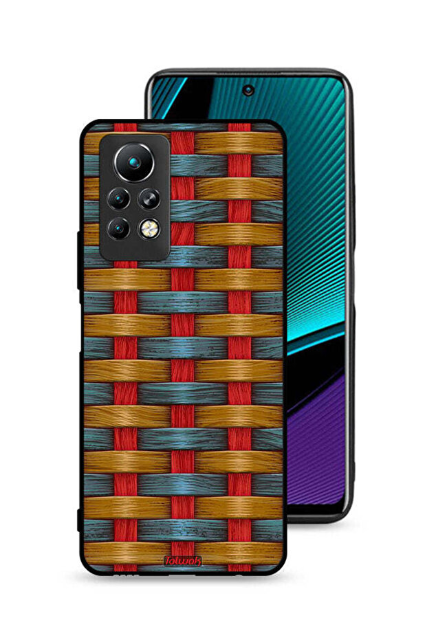 غطاء حماية لهاتف Infinix Note 11 Pro بنمط فني