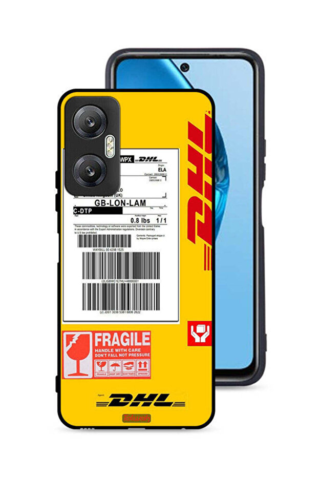 غطاء حماية لهاتف Infinix Hot 20 5G ملصق DHL