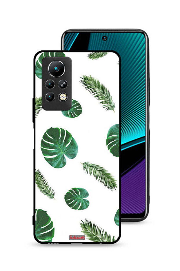 غطاء حماية لهاتف Infinix Note 11 Pro بنقشة ريش