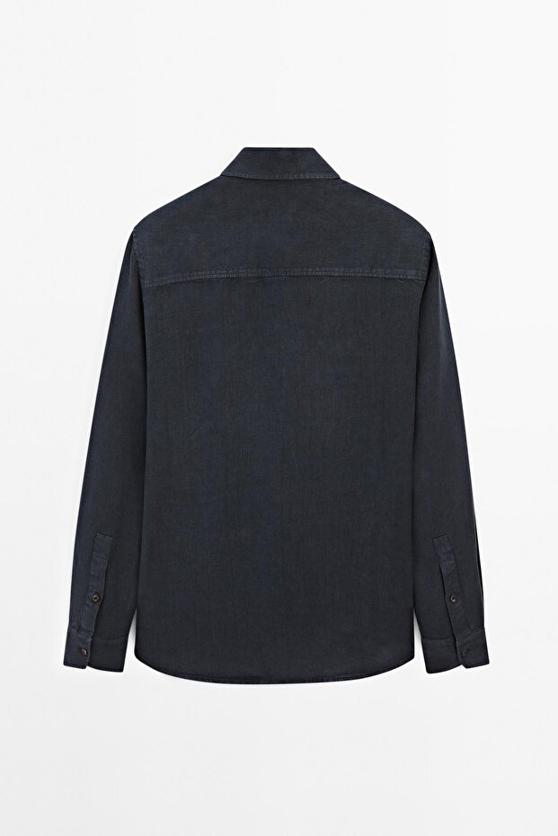 Rahat kesim ince ceket - 8