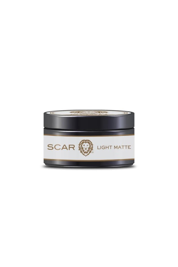 Scar Light Matte Hair Wax 113g | Lightweight Firm Hold | Matte Finish | Easy Wash-Out | For All Hair