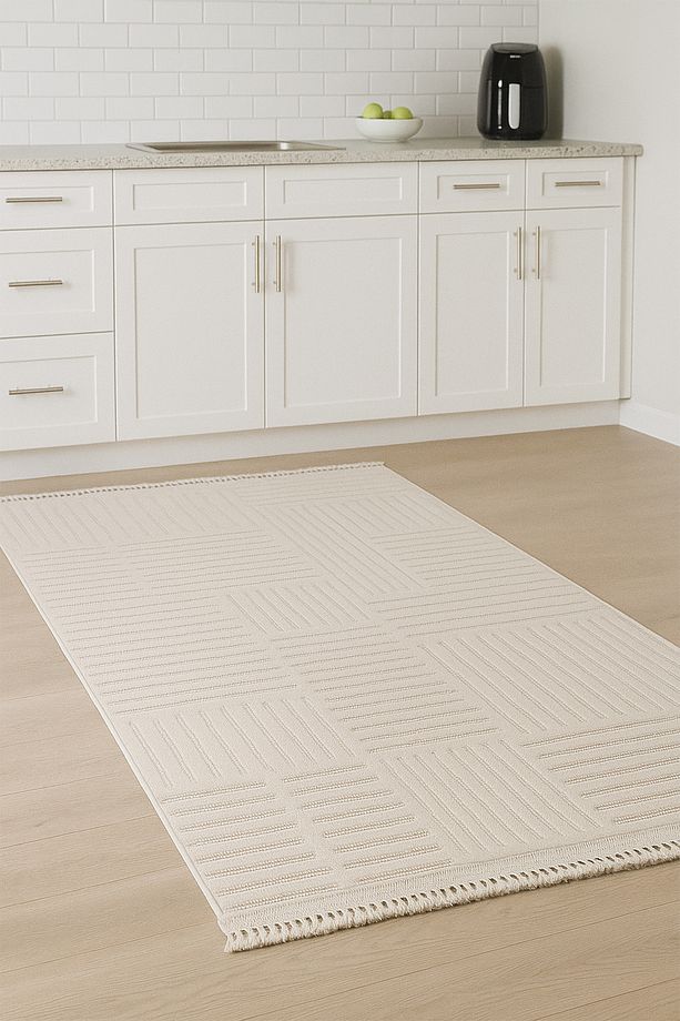 Lioren 9203 Açık Gri - Salon, Koridor (Yolluk), Mutfak, Antre, Yatak ve Oturma Odası Halısı - 2