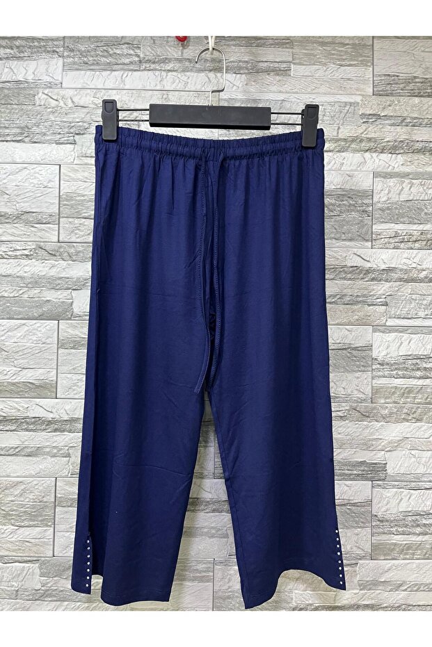 بنطلون كابري من القطن الممشط - 2