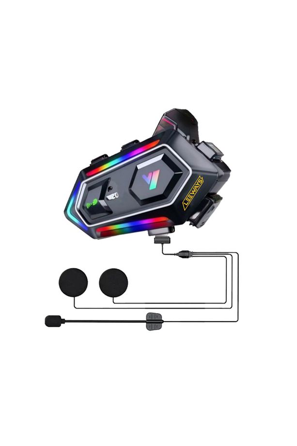 Y20 Kask Kulaklık interkom + Motosiklet Telefon Tutacağı - 3