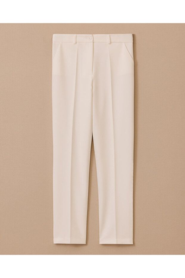 بنطلون بطول الكاحل بأزرار - 5