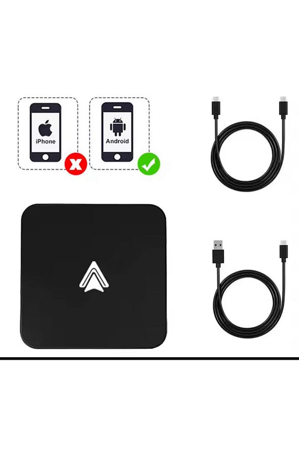 Kablosuz Car play ve Android Auto Adaptör - 1