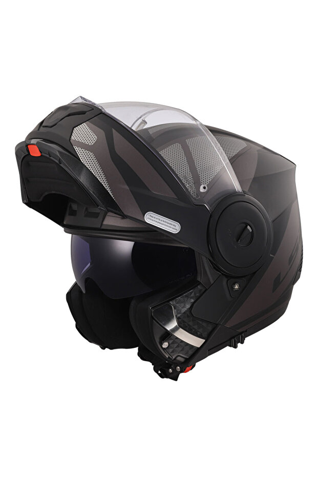 SCOPE 2 AXIS MAT SİYAH-TITANIUM KASK - 5