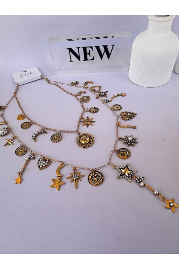 MARKA MODEL COK CHARMLI 2li Kolye - 3