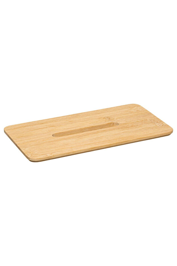 Selena Rectangular Bamboo Tissue Box - 4