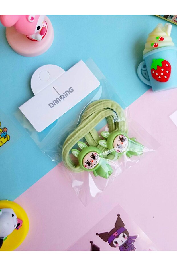 Labubu Have a Seat, Exciting Macaron the Monsters, Biginto Energy Labubu Double Buckle