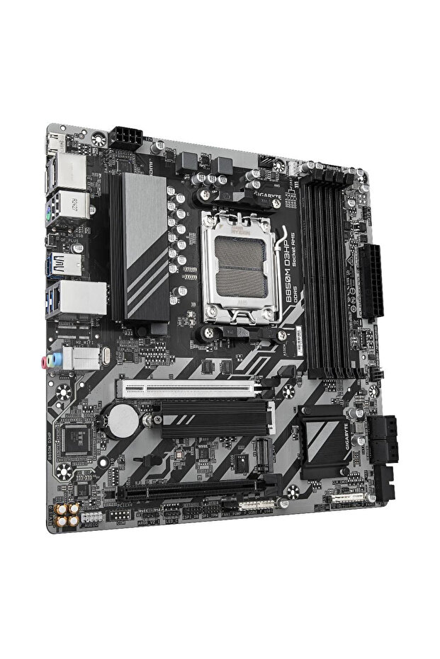 B850M D3HP, 4xDDR5, 2xM.2, 2xDP, HDMI, Type-C, AM5 Soket GAMING Anakart - 6