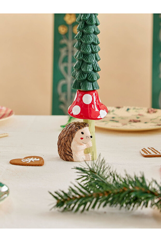 Seramik Şamdan - Kirpi - 2