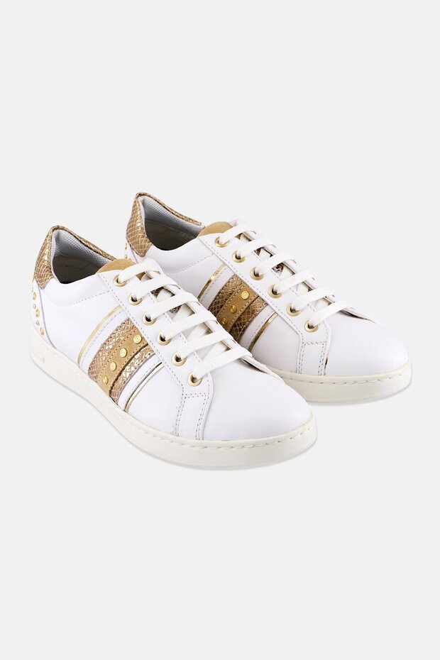 Women Lace Up Casual Shoes, White