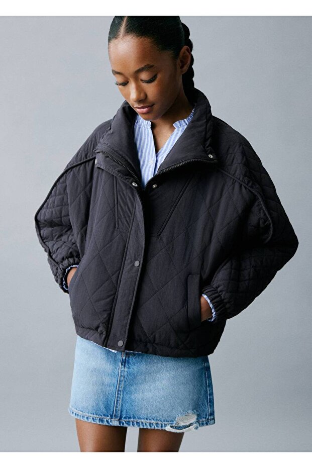 Oversize kapitone anorak - 1