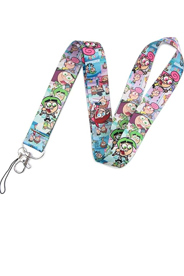 The Fairly Oddparents Id Badge Neck Strap Lanyard