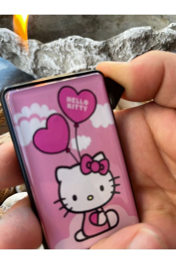 Gazlı Hello Kitty Çakmak gazlı çakmak - 5
