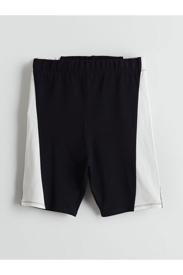 Girl's Short Tights with Elastic Waist