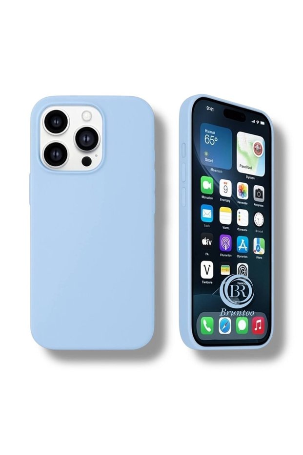 حافظة متوافقة مع هاتف Apple iPhone 16 Pro Max مصنوعة من السيليكون الناعم وغطاء إطلاق مخملي من الداخل.