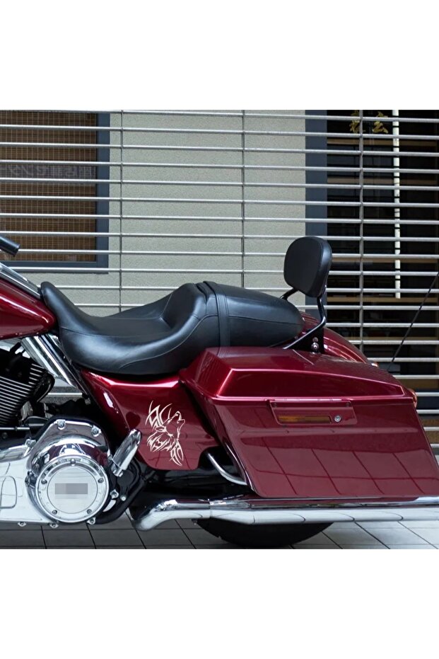 Howling Wolf Vehicle, Car, Auto, Motorcycle, Helmet, Laptop, Glass Sticker 20X12 cm