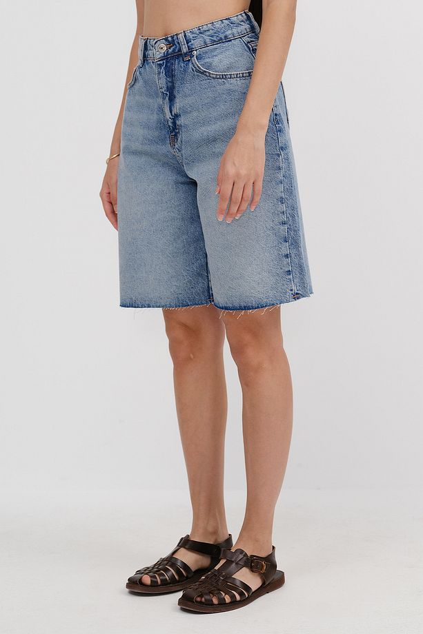 Bermuda Denim Şort Ş8066-PNP - 6