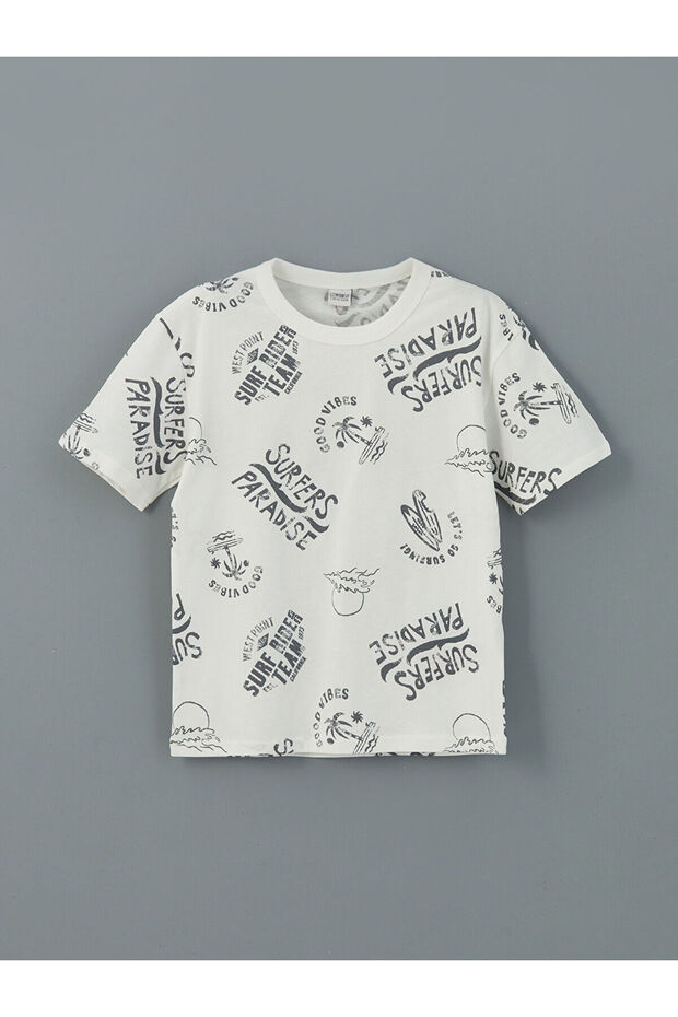 Crew Neck Boy's T-Shirt