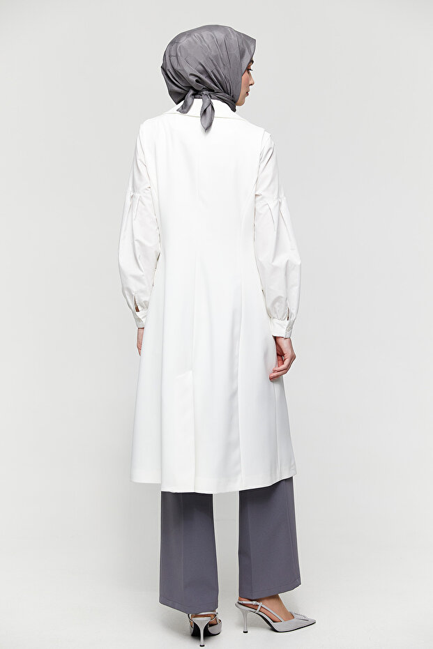 Kuşgözlü Uzun Yelek - 6