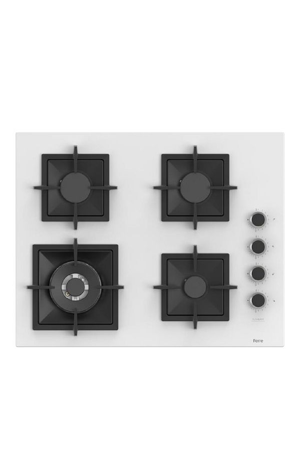 &Ferre Podence Wok Bek -Döküm Izgara 3 lü Ankastre Set (HB012FBW1T - SC406 -D087 ) 65 cm Ocak - 3