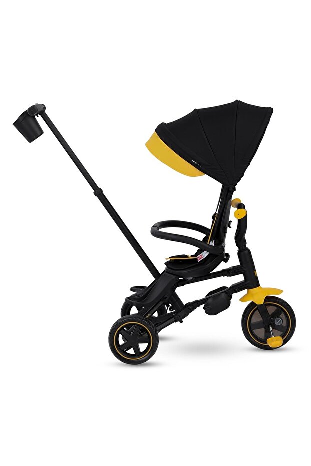 Nova Niello QPlay 6 in 1 Katlanır Bisiklet Sarı - 3