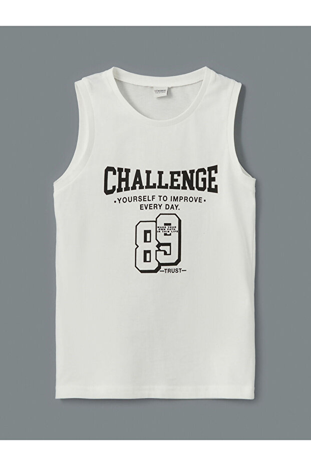 Nevavm Oval Collar Boys' Undershirt with a Difference