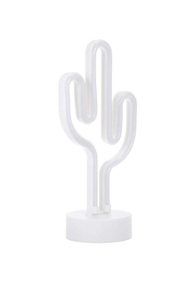 Cactus Shaped Neon LED Light Green 33.0x19.5x4.0cm