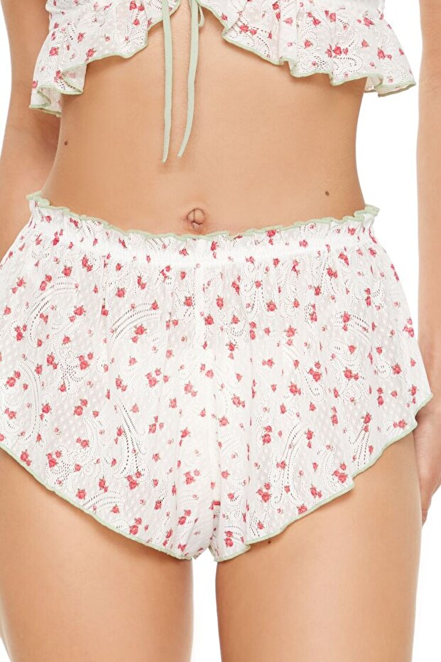 Gül Desenli Külot - 3