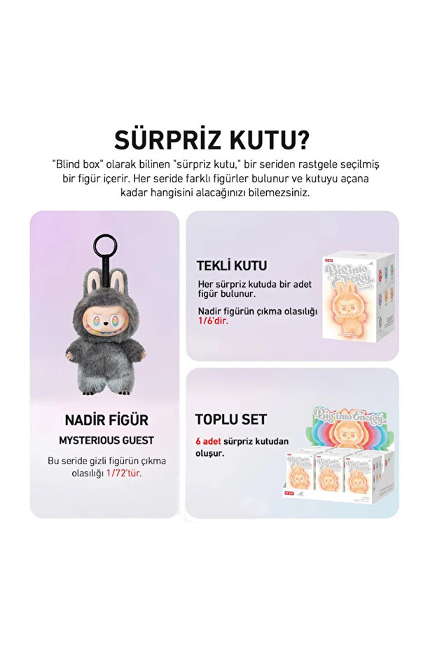 Labubu Bebek Peluş Oyuncak - 2