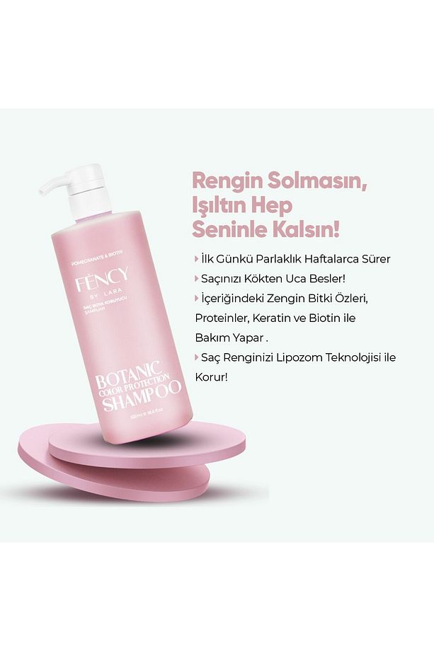 By Lara Botanik Saç Rengi Koruyucu Şampuan 550ml - 2