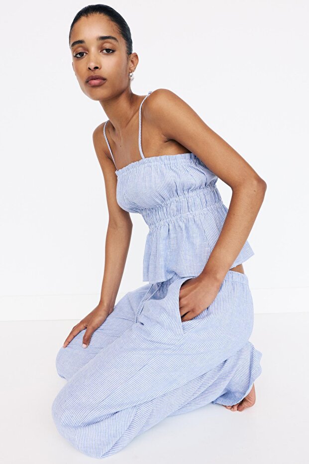 Çizgili askılı top - 1