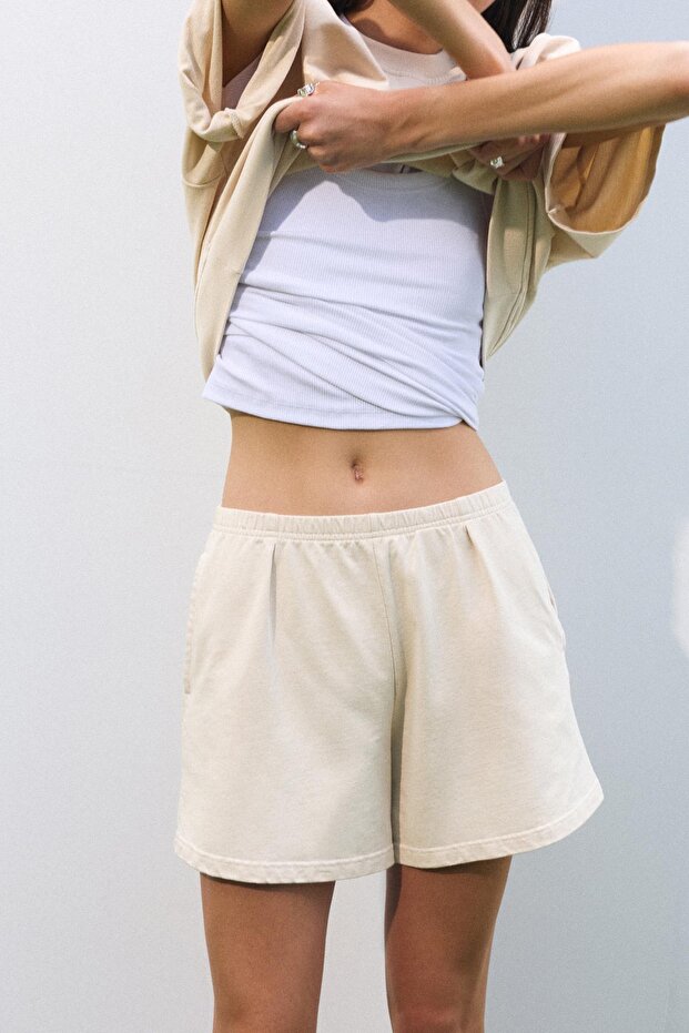 Bermuda eşofman altı - 1