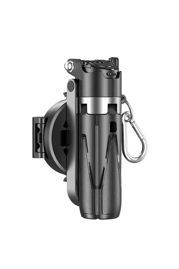 Magsafe Uyumlu Profesyonel Tripod 360 Döner Başlık Hafif Taşınabilir Vlog Seyahat Canlı Yayın Selfie - 3