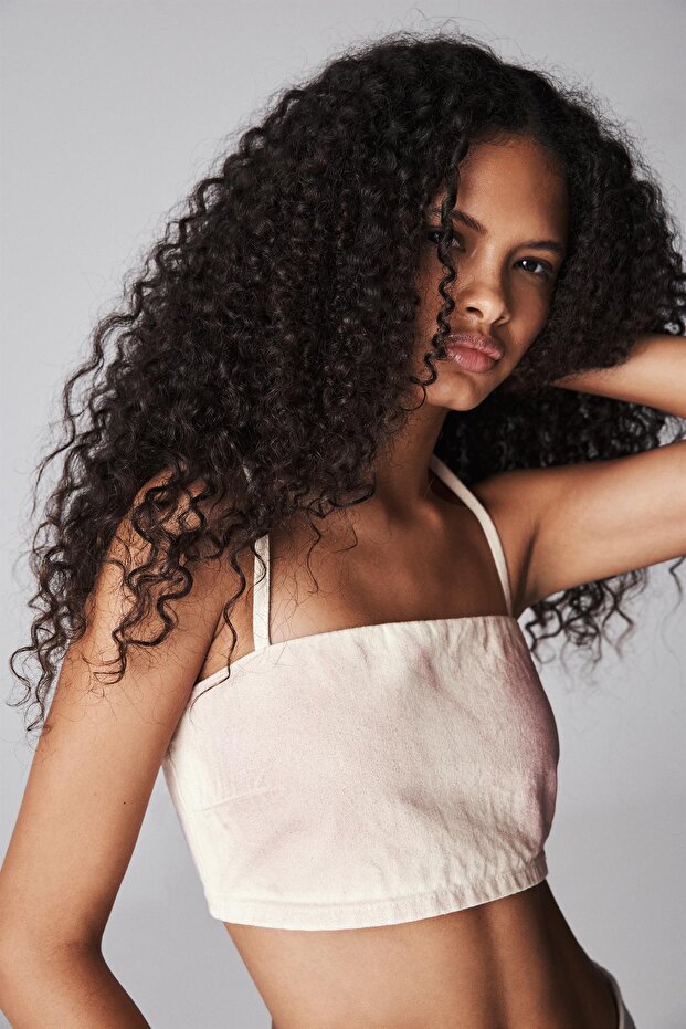 Batik desenli bandeau Bráulio Amado üst - 6