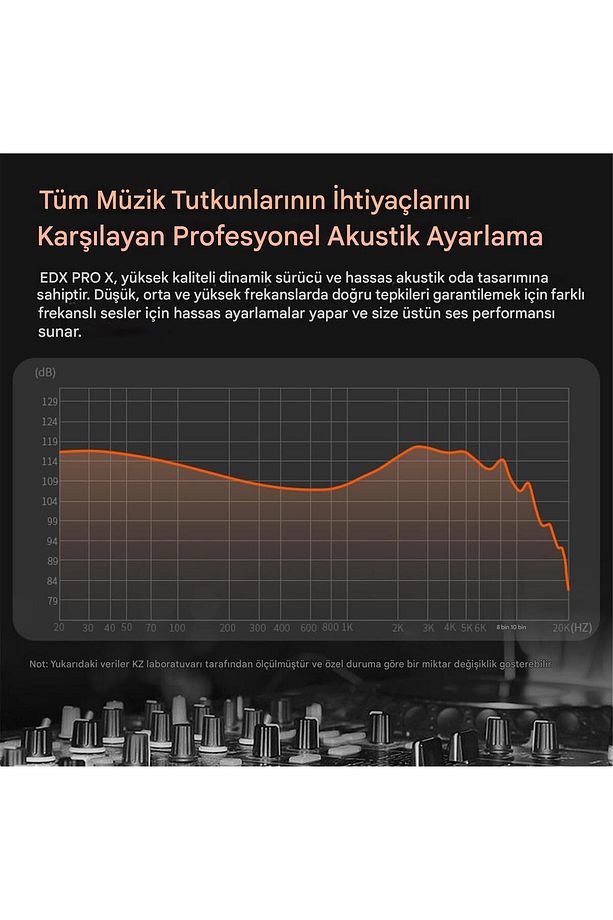 KZ EDX PRO X 1DD 10mm Kulak Içi Kulaklık Mikrofonlu ve Type C Dönüştücü Kablo - 6